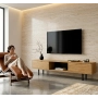 Szafka RTV-26 Drewno Lite Dąb Loft Lakier Rozmiary od 100 cm do 200 cm PREMIUM
